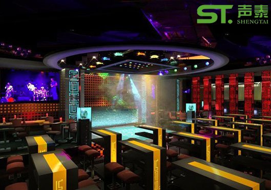 酒吧吸音喷涂装修