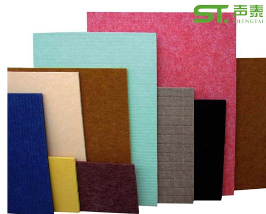 聚酯纤维吸音板的生产过程