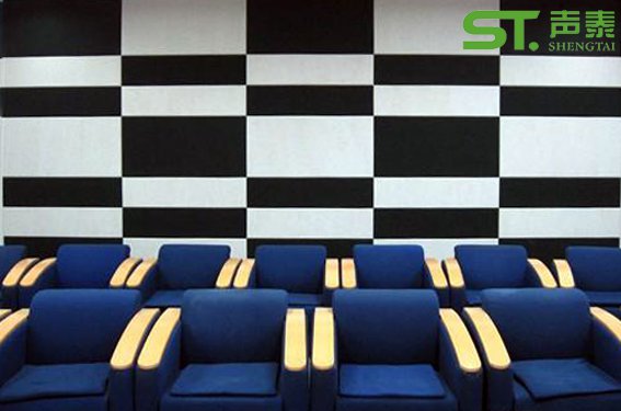 聚酯纤维吸音板效果