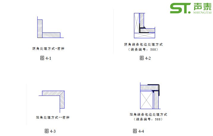 木质吸音板安装说明