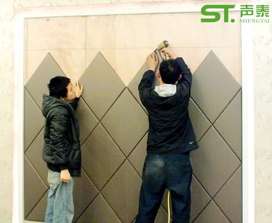 吸音板安装节点