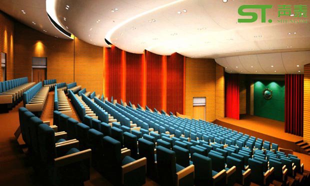 木质吸音板安装效果图