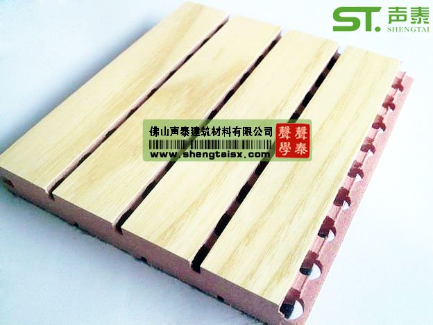 木质吸音板安装效果图