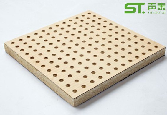 木质穿孔吸音板