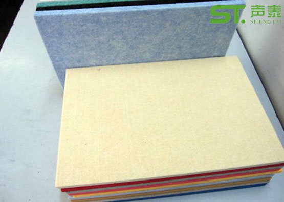 聚酯纤维吸音板图片