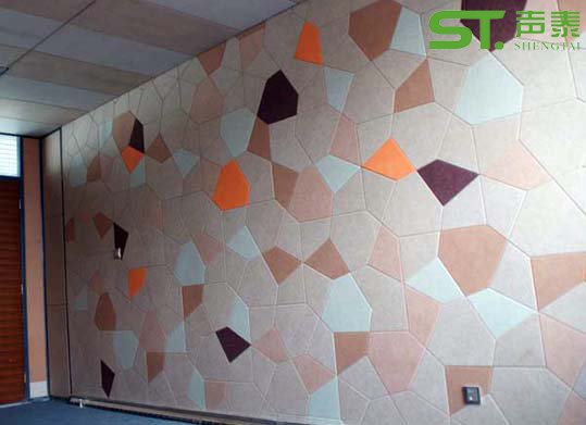 聚酯纤维吸音板图片