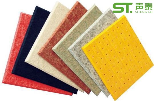 聚酯纤维吸音板图片