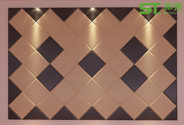 皮革硬包装饰板