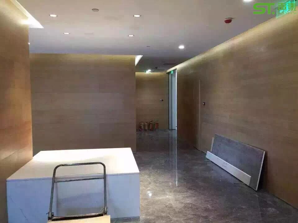 木质挂墙板效果呈现图