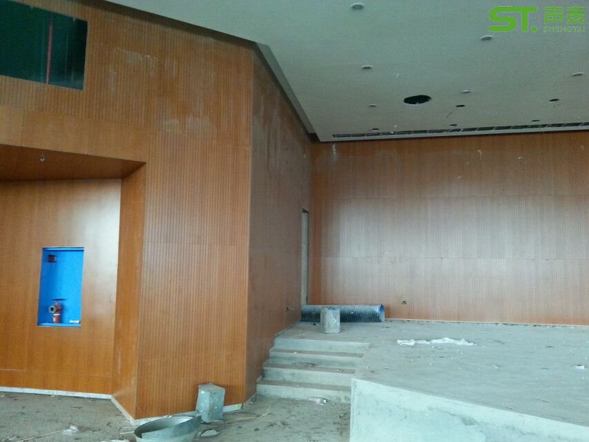 会议室墙面吸声板效果图