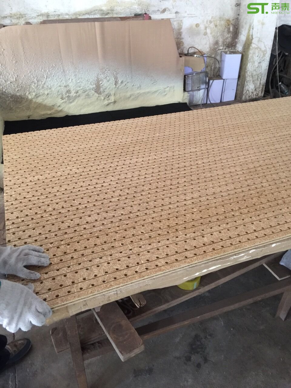 环保麦秆吸音板简介