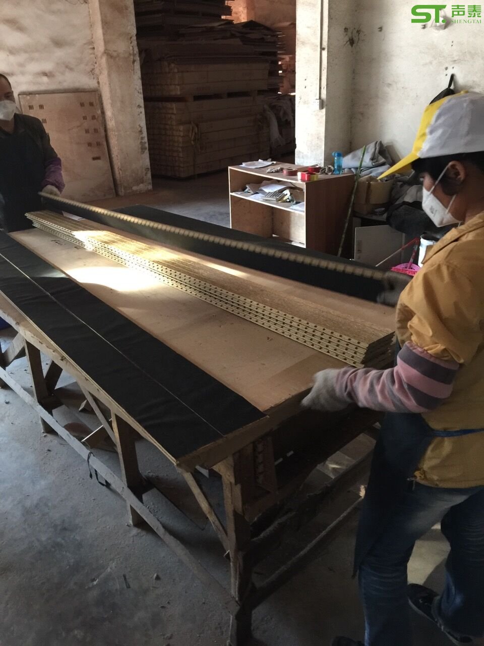 环保麦秆吸音板简介