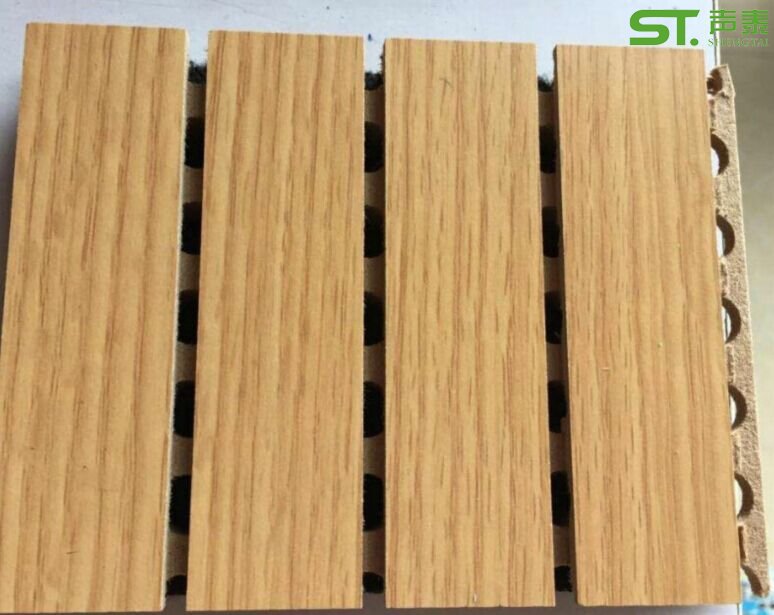 ‘声泰’槽孔吸音板现货颜色