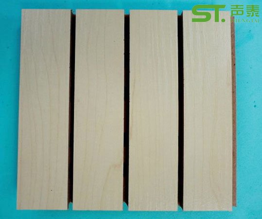 ‘声泰’槽孔吸音板现货颜色