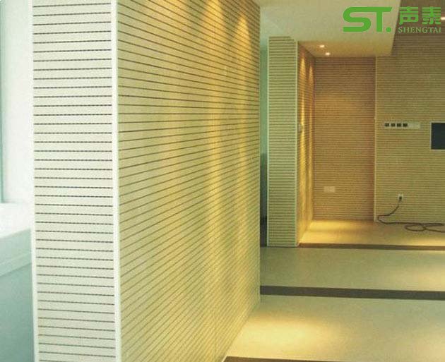 ‘声泰’槽孔吸音板现货颜色