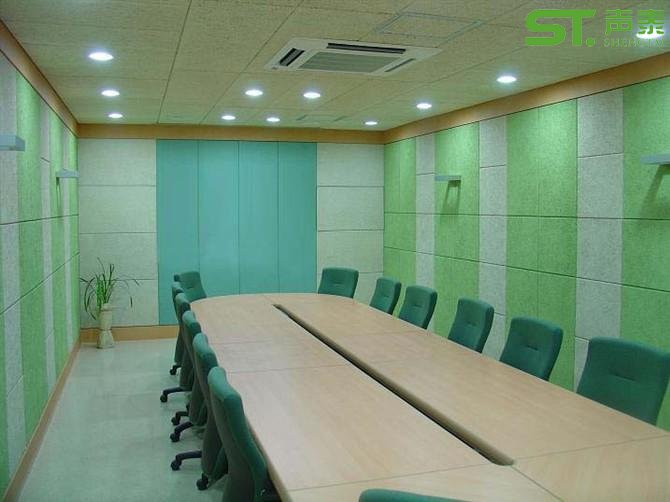 聚酯纤维吸音效果图