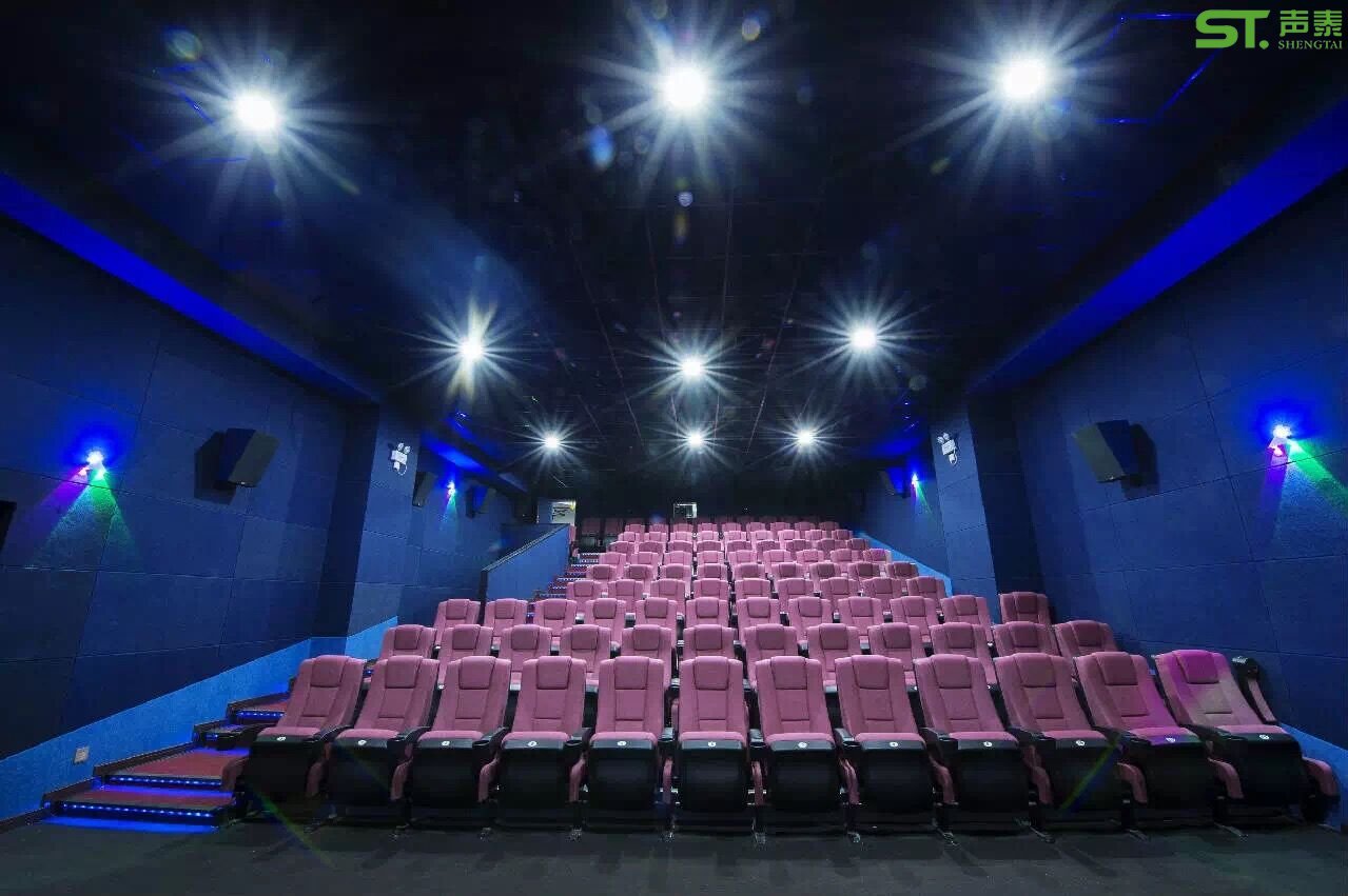 聚酯纤维吸音效果图