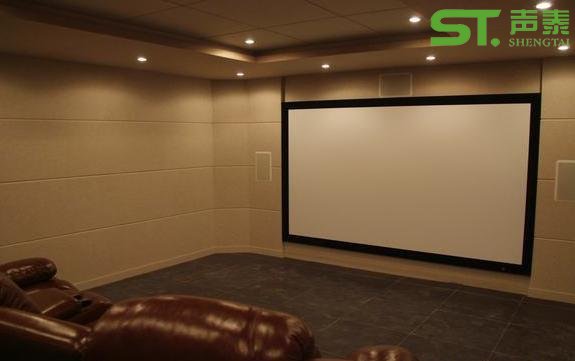 聚酯纤维吸音效果图