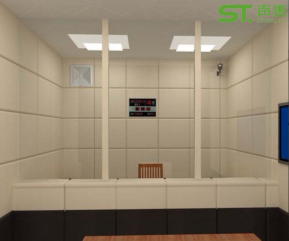 聚酯纤维吸音效果图