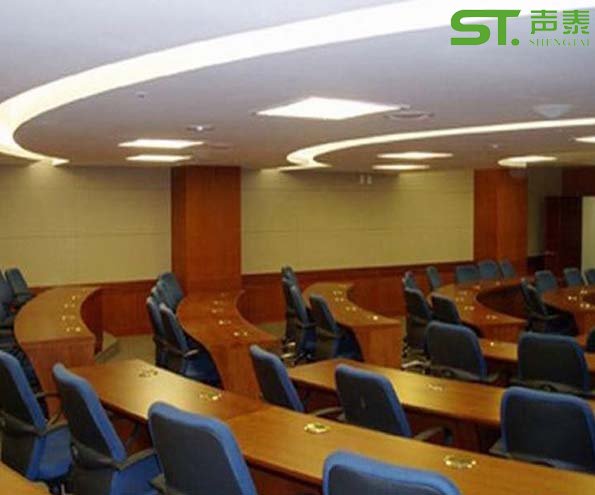 聚酯纤维吸音效果图