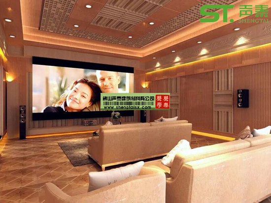 家庭影院用什么吸音板好
