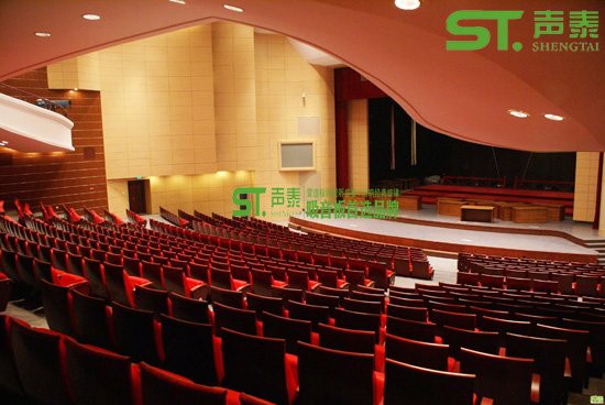 木质槽孔吸音板的应用