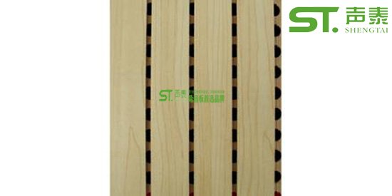 木质槽孔吸音板的应用