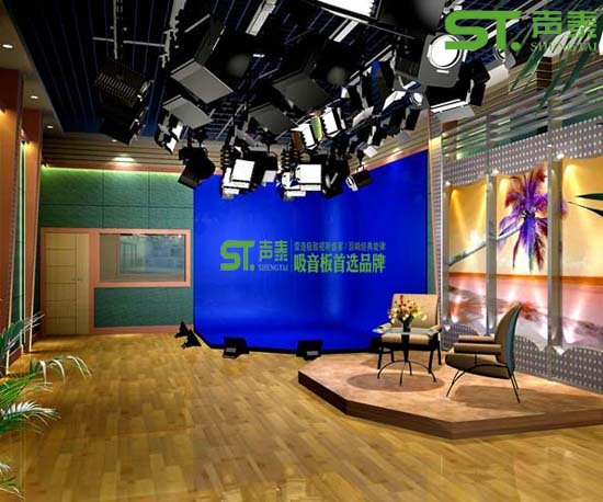 电视台装修吸音板