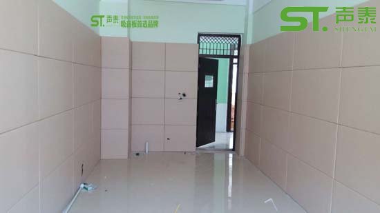 山东东营市某执法机关室内吸音声学装修