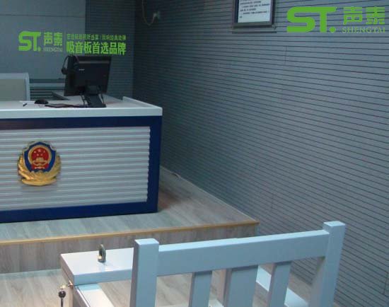 山东东营市某执法机关室内吸音声学装修