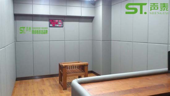 山东东营市某执法机关室内吸音声学装修