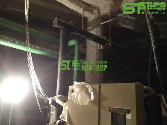 机房a级防火无机纤维吸音喷涂