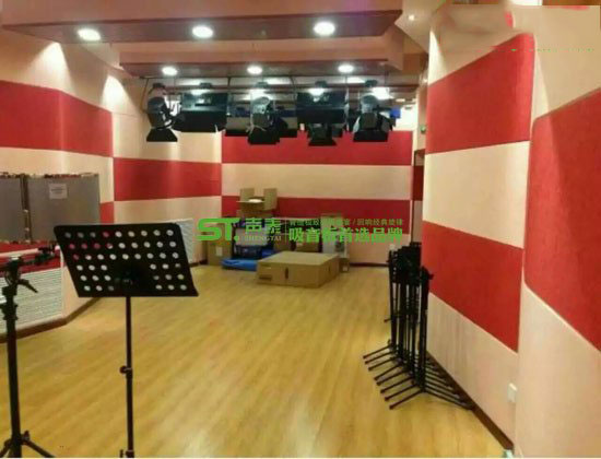 容易安装的吸音板：聚酯纤维吸音板